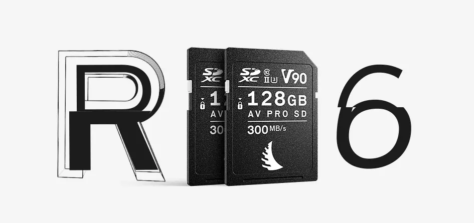 Karta pamięci Angelbird AV Pro SDXC 128GB V90 MK2 UHS-II (300 MB/s) Match Pack dla Canon EOS R6